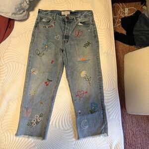 The Great Wayne Embroidered Jeans